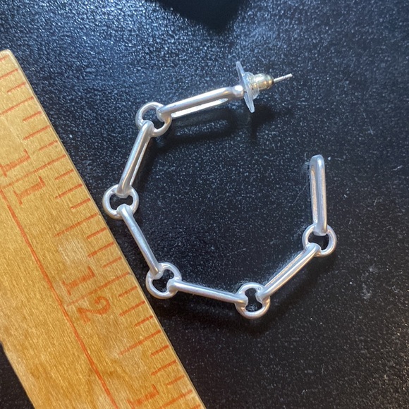 Paperclip earrings - Picture 2 of 4